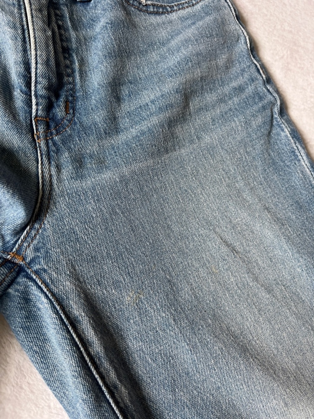 Madewell Light Blue Straight-Leg Jeans - Picture 10 of 12